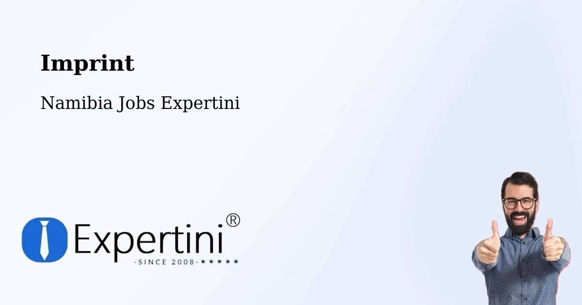Imprint – Tsumeb - Namibia Jobs Expertini